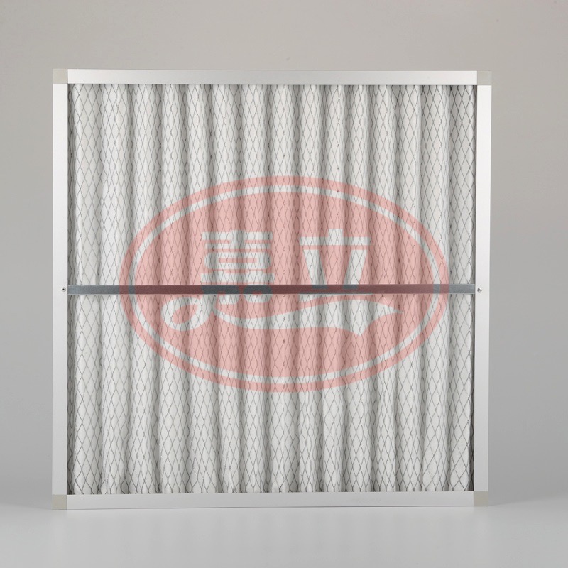 巫山折叠网覆网棉初效板式过滤器